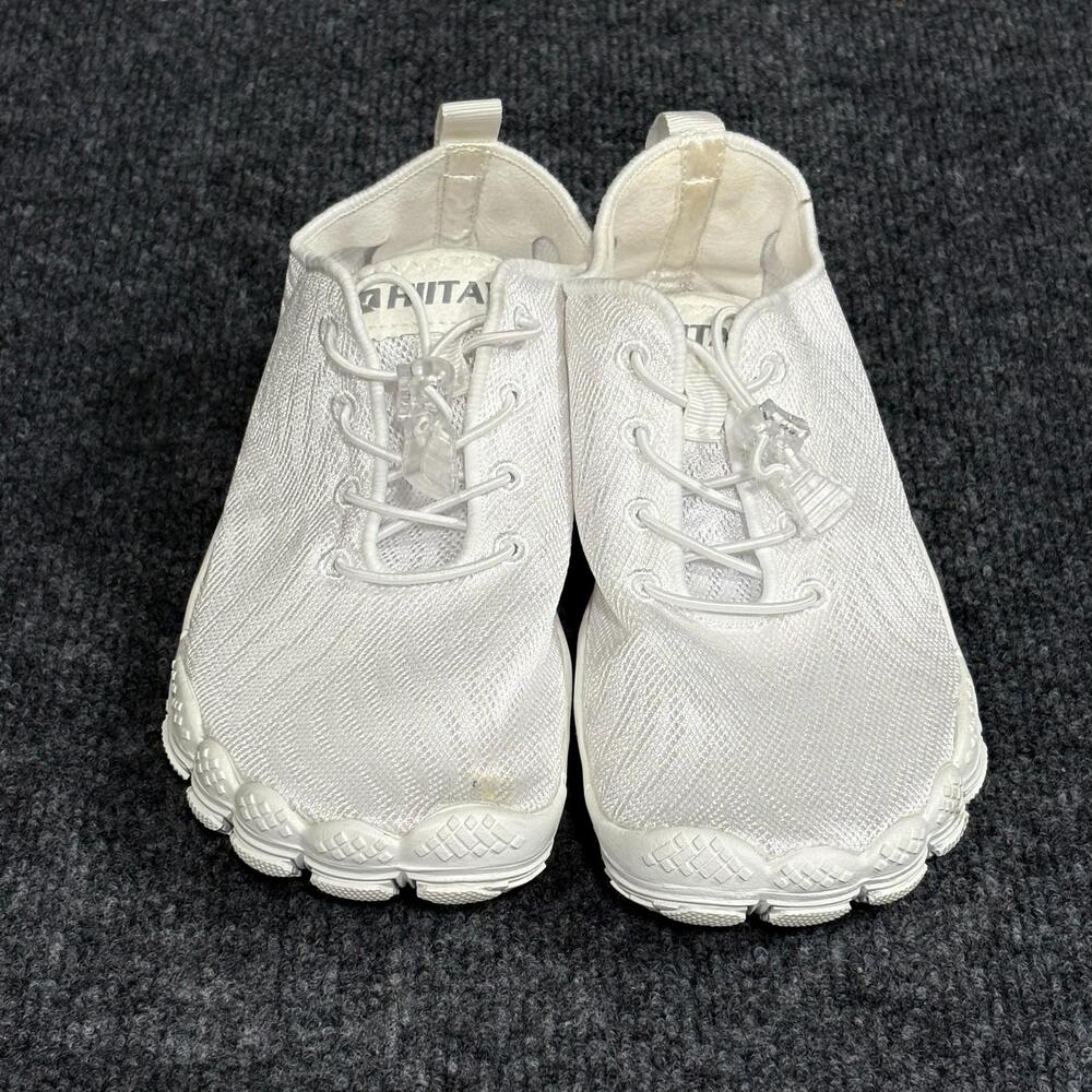 Hiitave Shoes Womens Size 5.5 EU 36 White Mesh Water Sneaker Breathable
